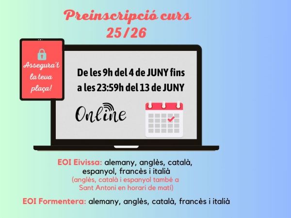 Preinscripció CURS 25-26