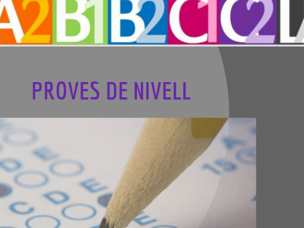 Proves de nivell setembre 2023