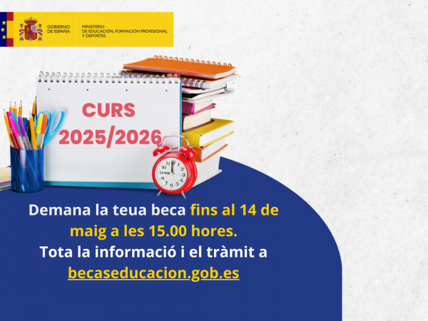 Beques Ministeri d'Educació